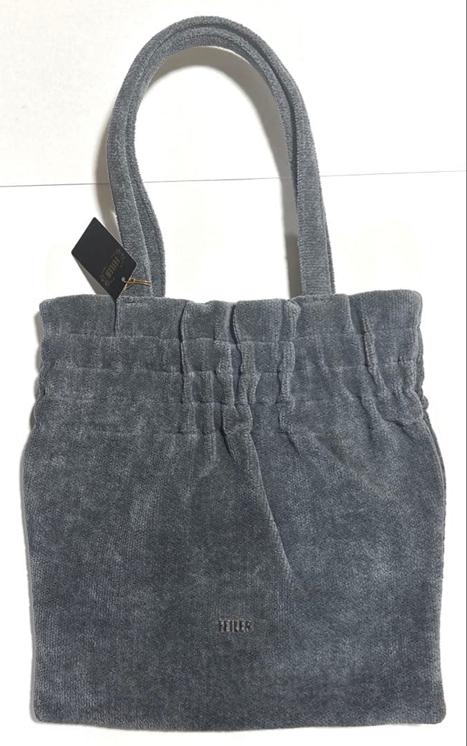 フェイラー ユニ シャーリングフラットバッグ グレー