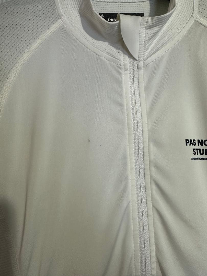 PAS NORMAL STUDIOS サイクルジャージ S ホワイト