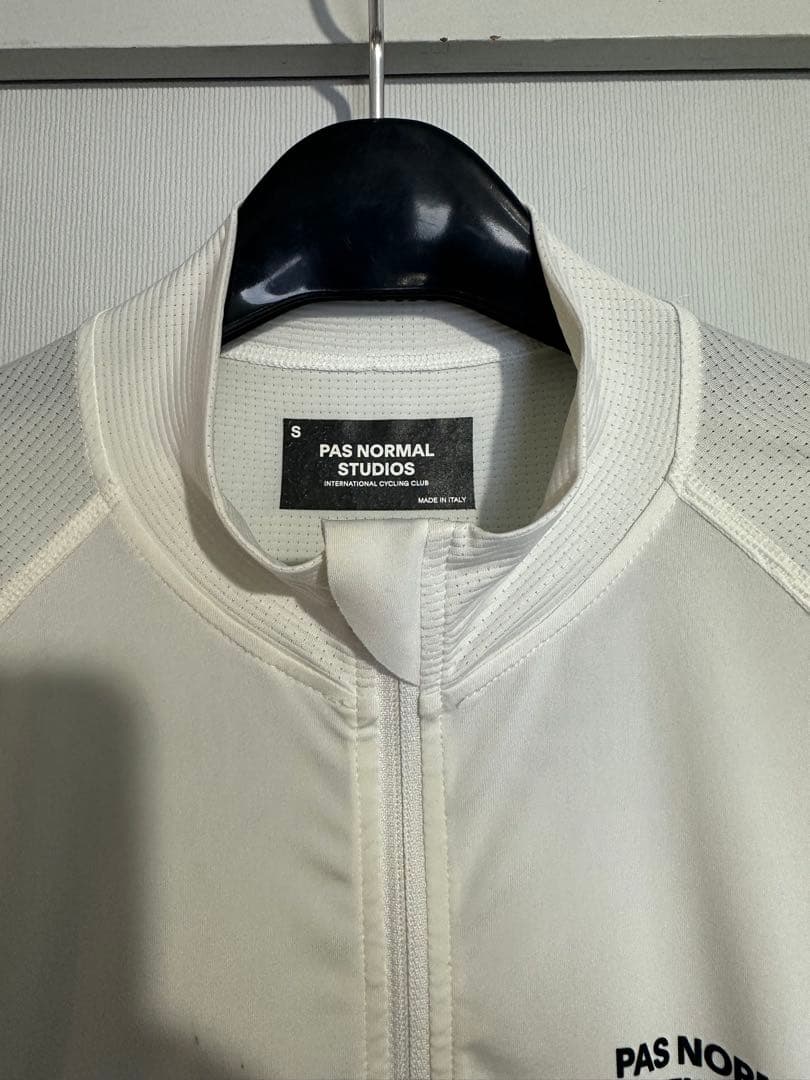 PAS NORMAL STUDIOS サイクルジャージ S ホワイト