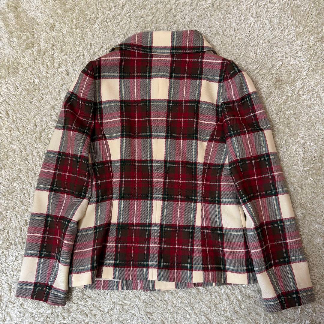 ☆極美品☆ヴィヴィアンウエストウッド　変形ジャケット　タータンチェック　Lサイズ