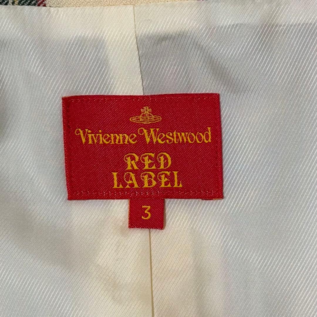 ☆極美品☆ヴィヴィアンウエストウッド　変形ジャケット　タータンチェック　Lサイズ