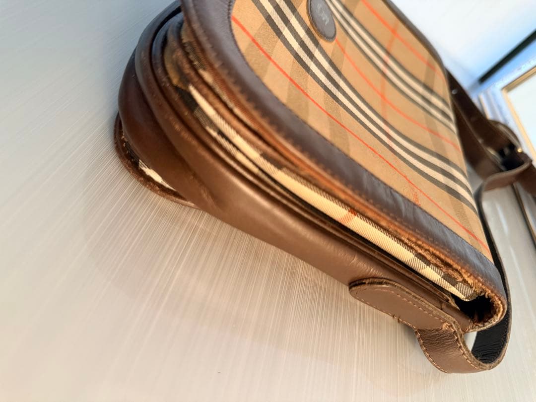 【nochiko さま専用】オールドバーバリー ショルダーバッグ