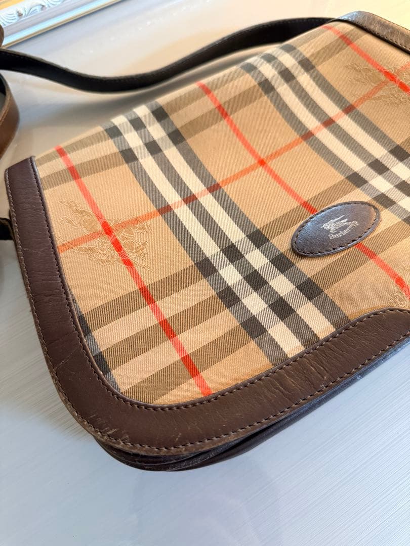 【nochiko さま専用】オールドバーバリー ショルダーバッグ