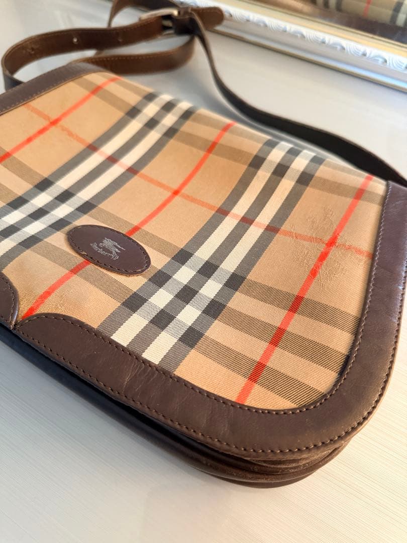 【nochiko さま専用】オールドバーバリー ショルダーバッグ