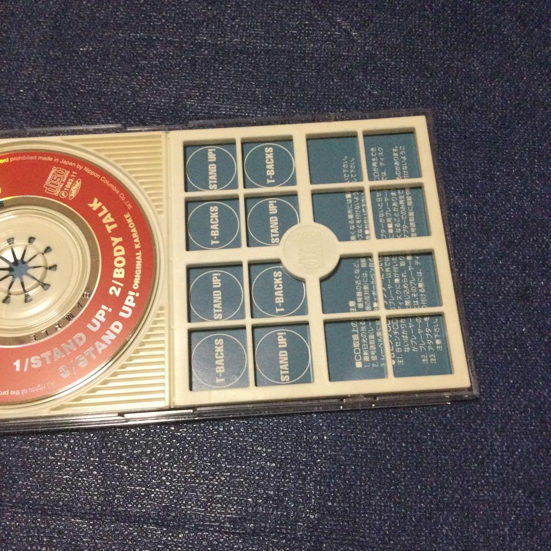 stand up 8センチ8cmシングルCD T-BACKS ティー・バックス
