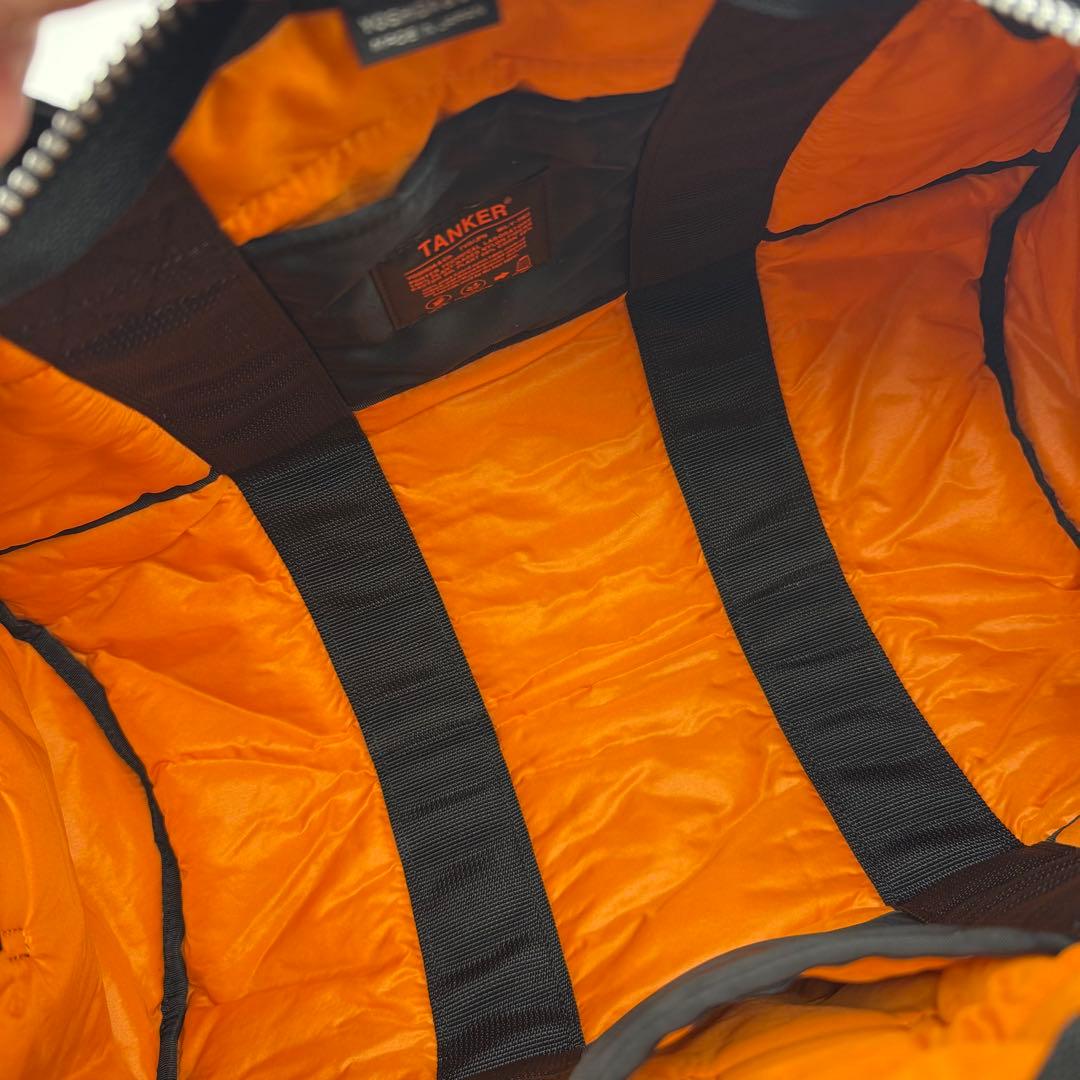 【新品タグ付き】ポーター タンカードラムバッグ 2WAY ブラック ロールバック