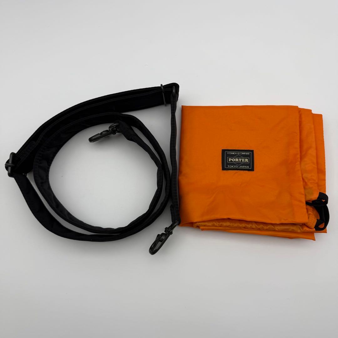 【新品タグ付き】ポーター タンカードラムバッグ 2WAY ブラック ロールバック