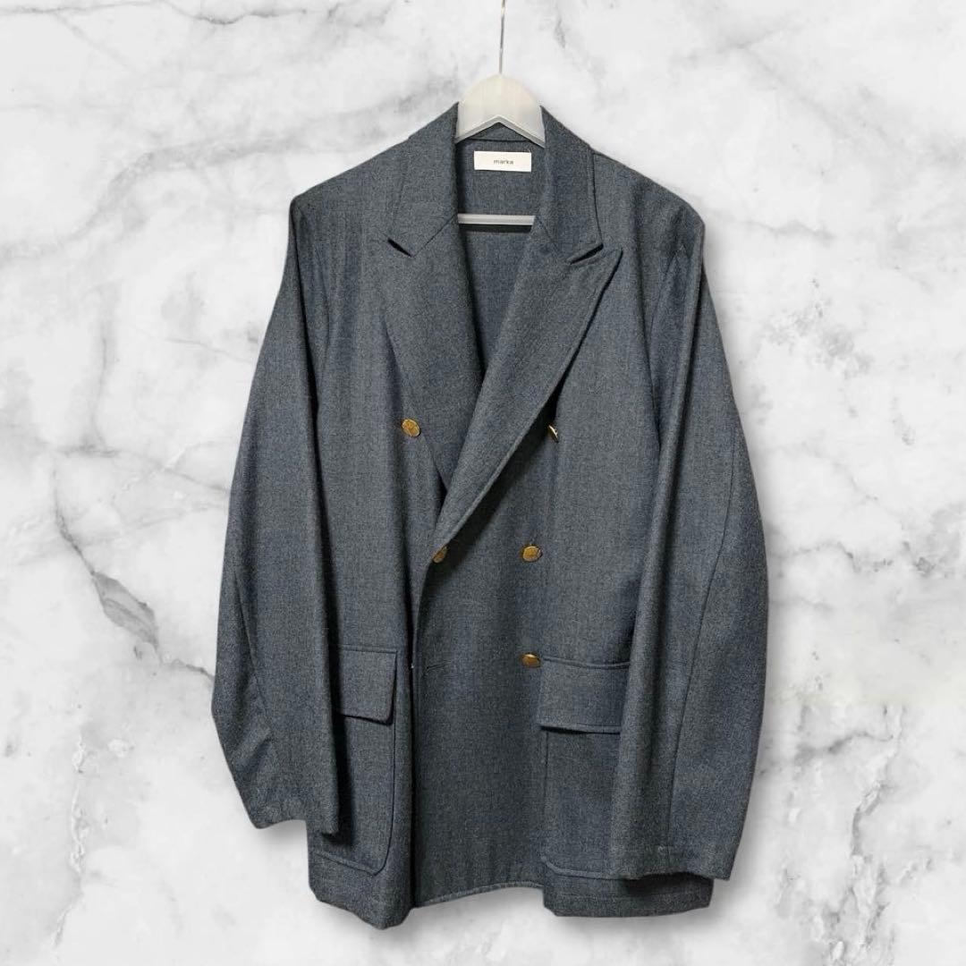 marka wool soft serge テーラードジャケット