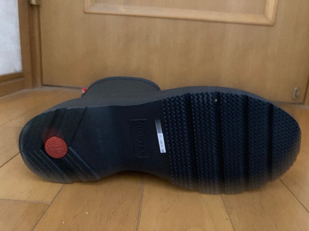 Hunter メンズ オリジナル ショート プレイ ブーツ - ブラック