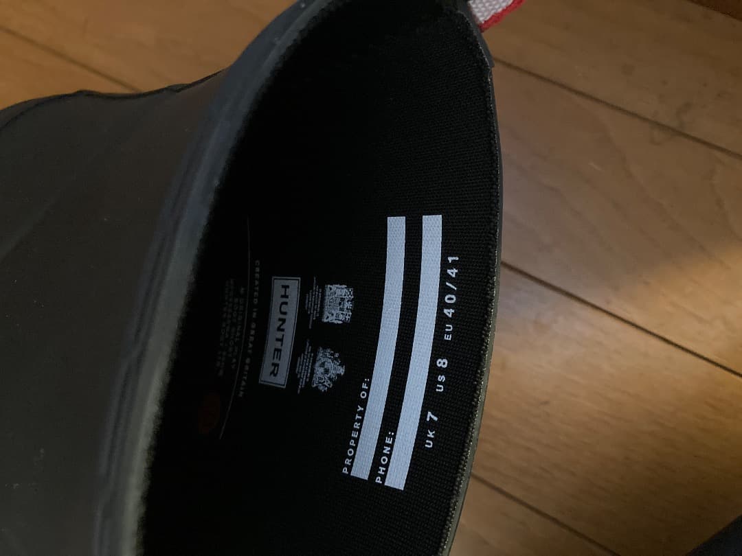 Hunter メンズ オリジナル ショート プレイ ブーツ - ブラック