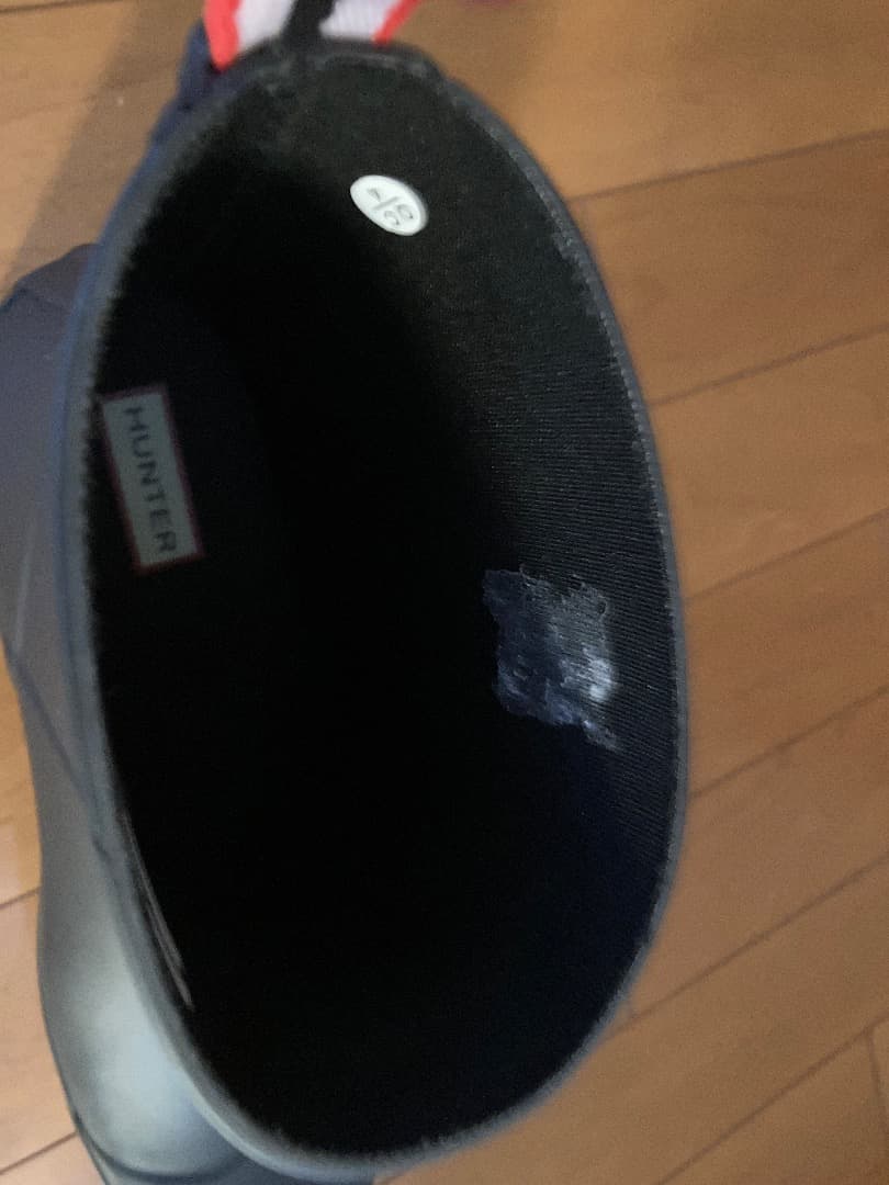 Hunter メンズ オリジナル ショート プレイ ブーツ - ブラック