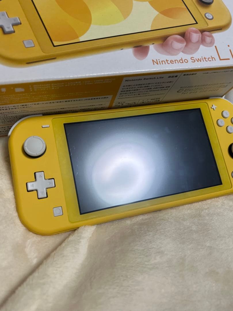 2023年度製 Switch Lite イエロー 専用ケース セット