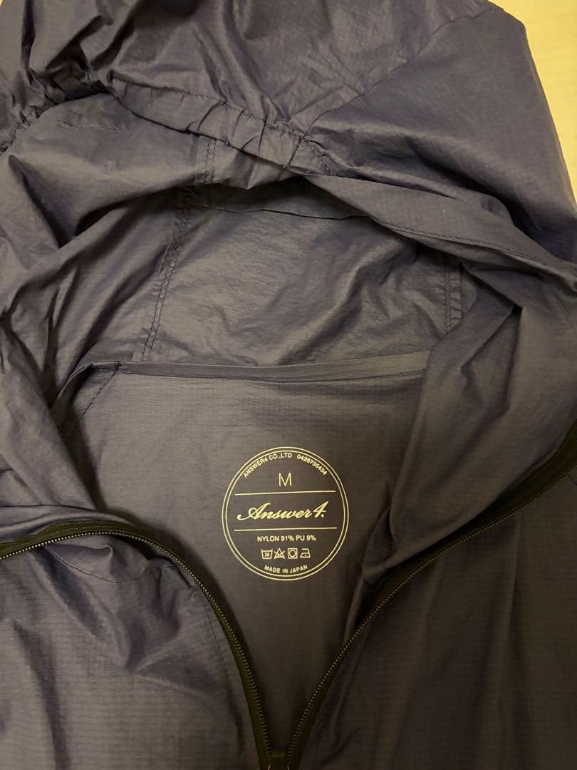 Answer4 Wind Shell Jacket Mサイズ