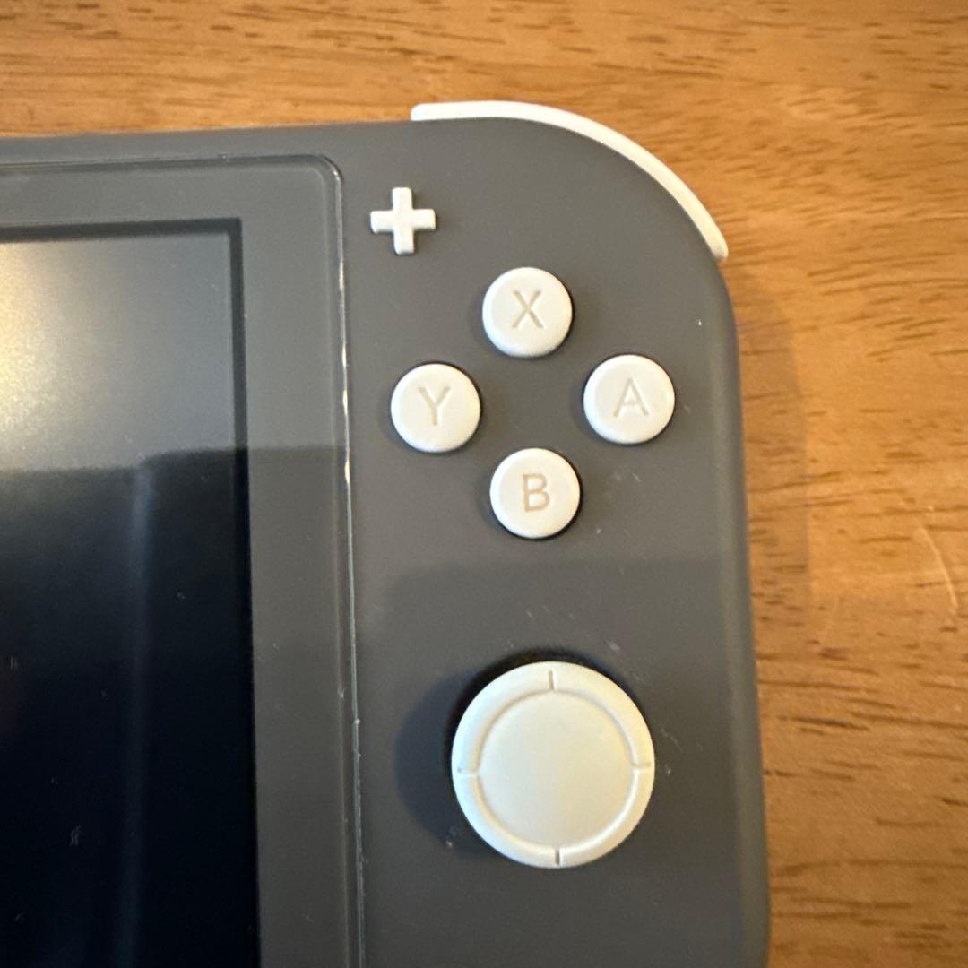 Nintendo Switch Lite グレー 本体　ACアダプタなし
