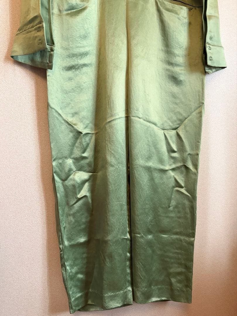 little suzie ヘビーサテン ジャンプスーツ