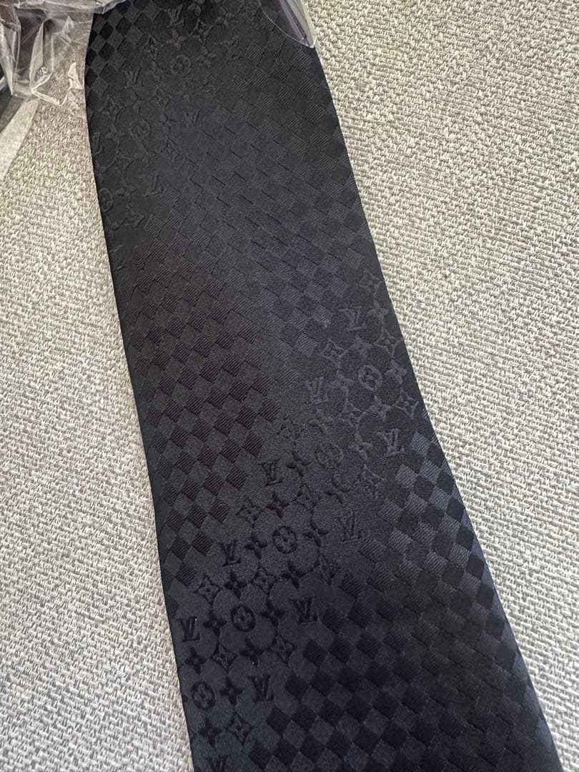 Louis Vuitton ブラック メンズネクタイ