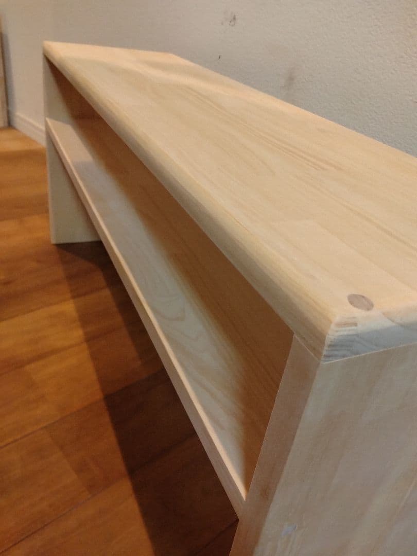 木製　ハンドメイド　オーダー　棚　シェルフ　サイドテーブル　水槽台　アクアラック