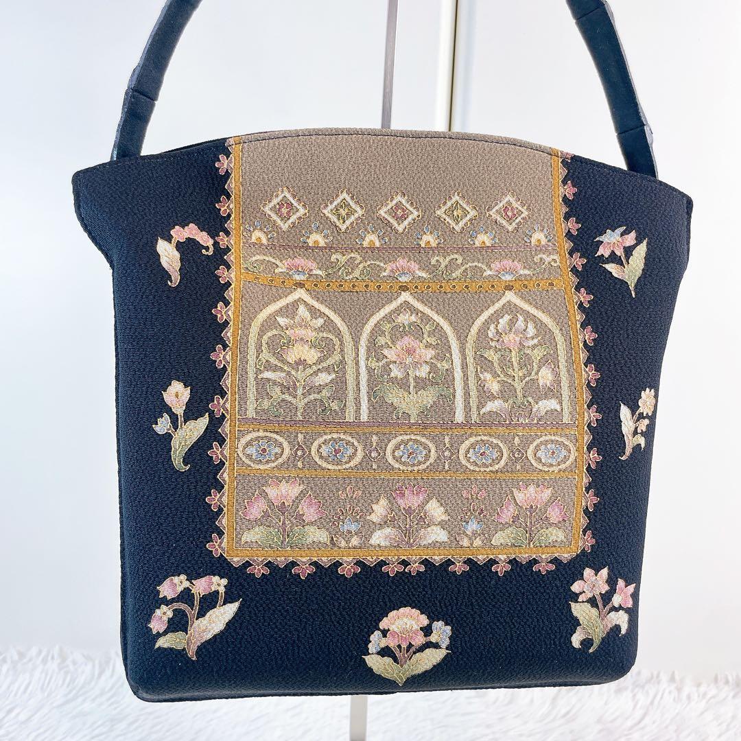 OKAJIMA 岡重　バッグ　ハンドバッグ　和装バッグ