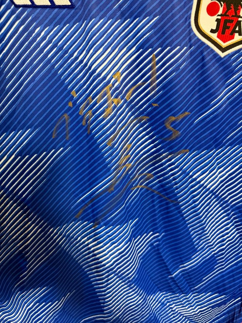 2023 長友佑都　サイン入り　ユニフォーム　Lサイズ　新品未使用品