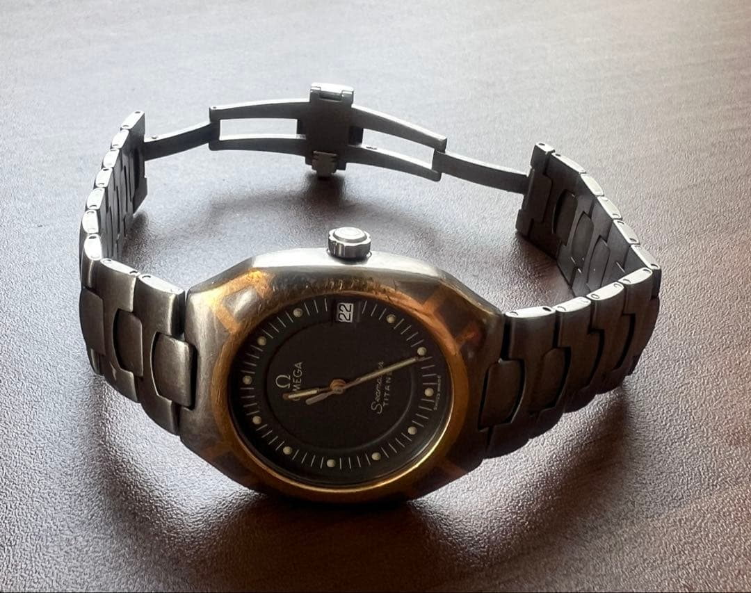 OMEGA オメガ シーマスター チタン ポラリス デイト