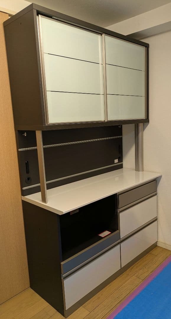 綾野製作所　食器棚　幅120cm　高さ200cm