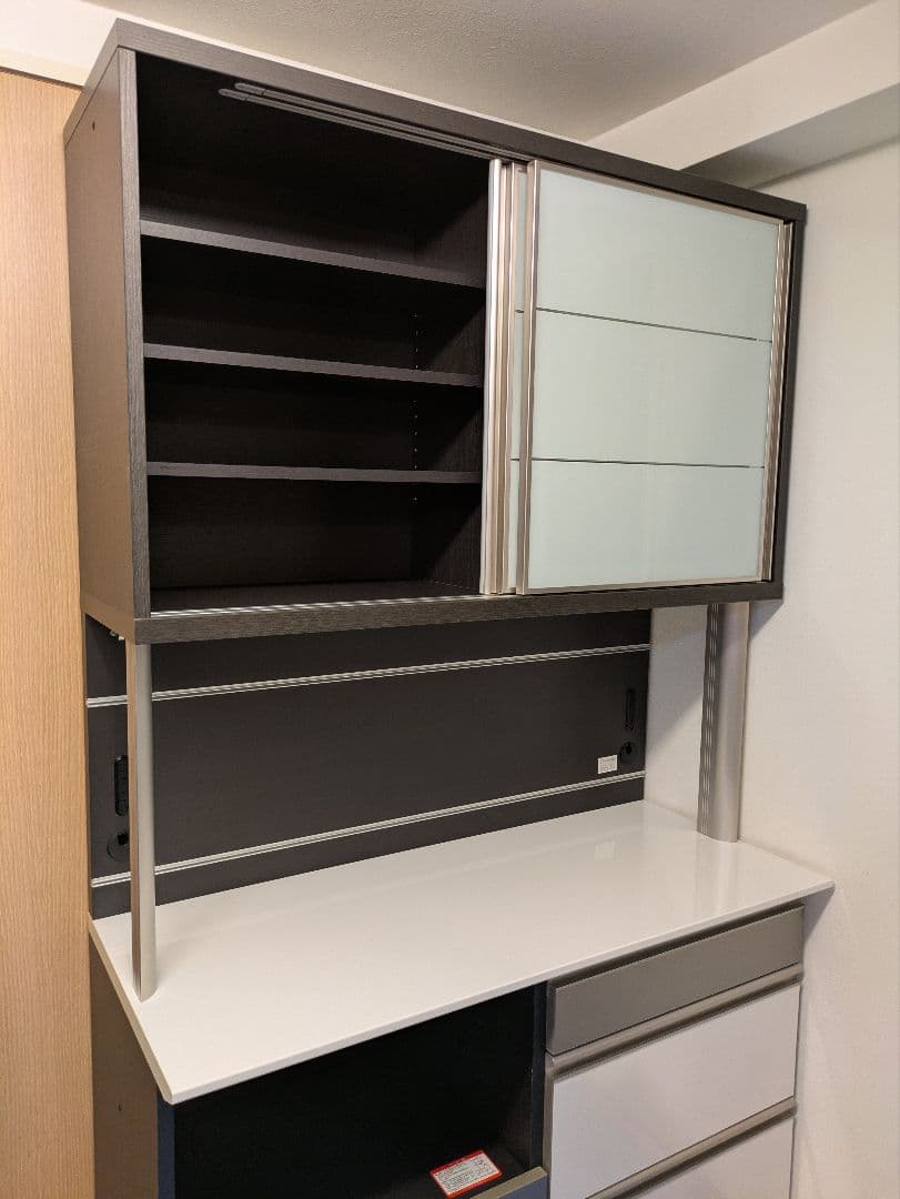 綾野製作所　食器棚　幅120cm　高さ200cm