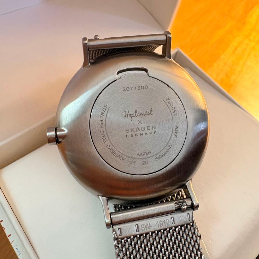 【世界限定300本】Hoptimist x Skagen 腕時計