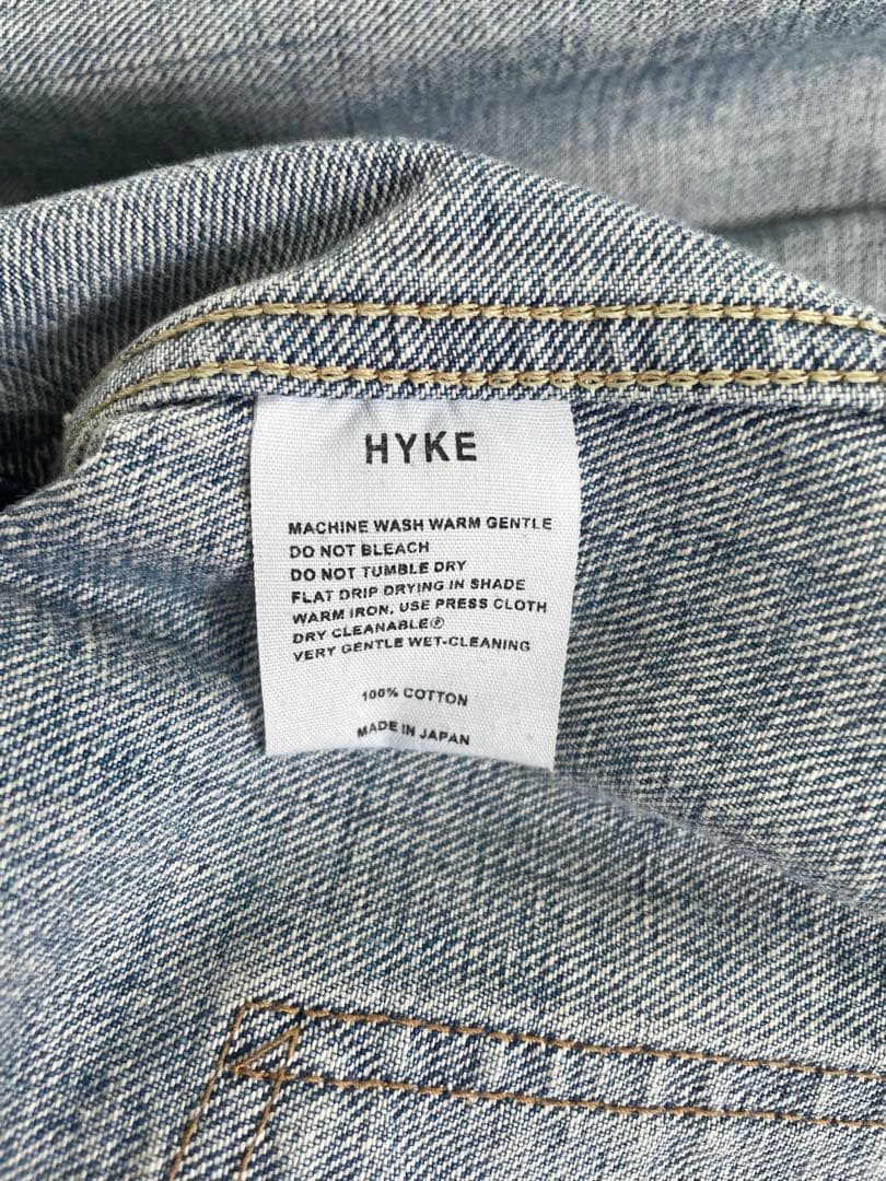 ＜HYKE＞ バルーンスリーブ デニムジャケット　size 2
