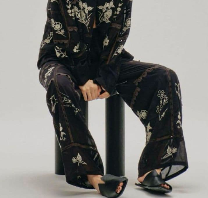 s*i様 todayful Embroidery Patchwork Trous