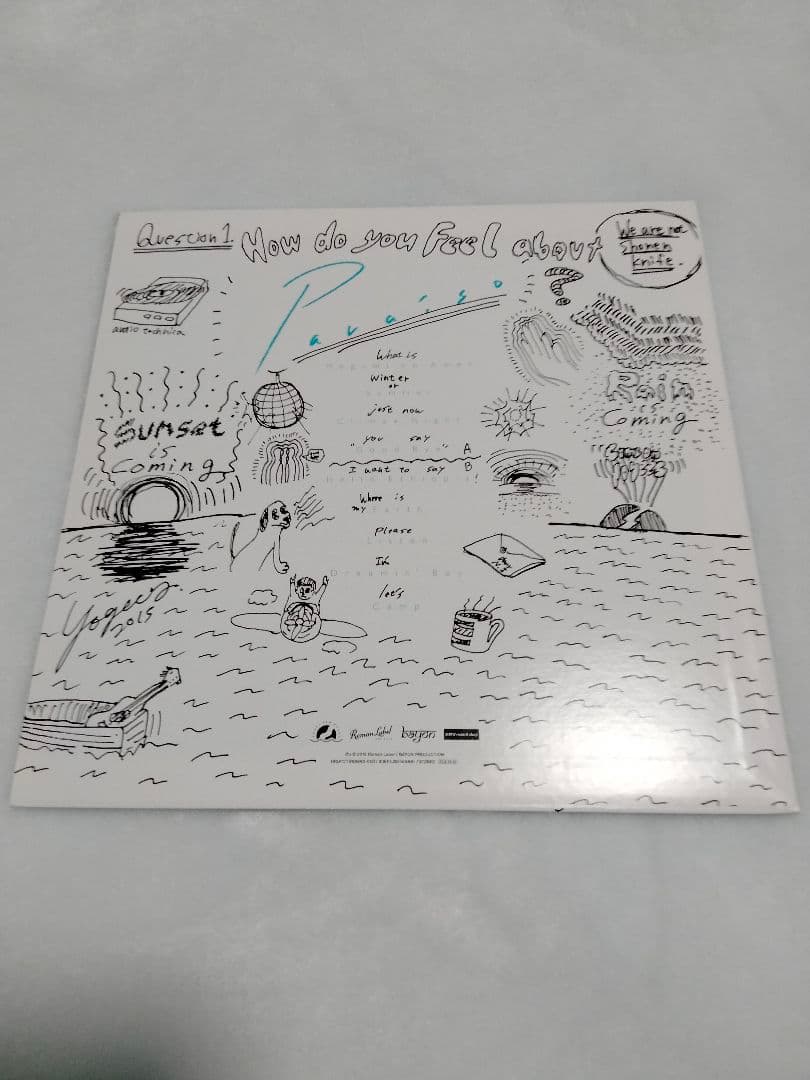 Yogee New Waves　レコード　Paradiso　サイン入り