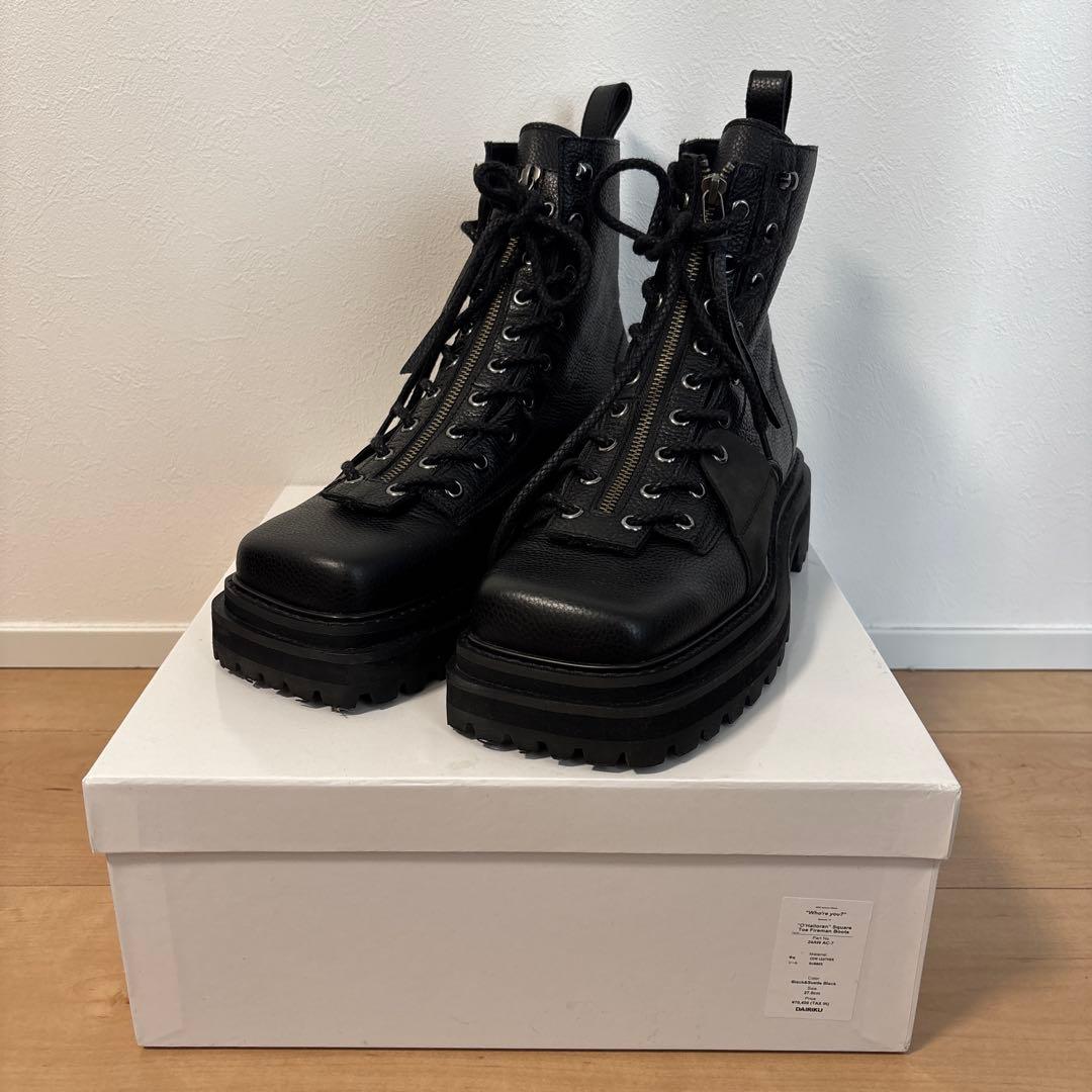 靴 DAIRIKU 24AW Fireman Boots