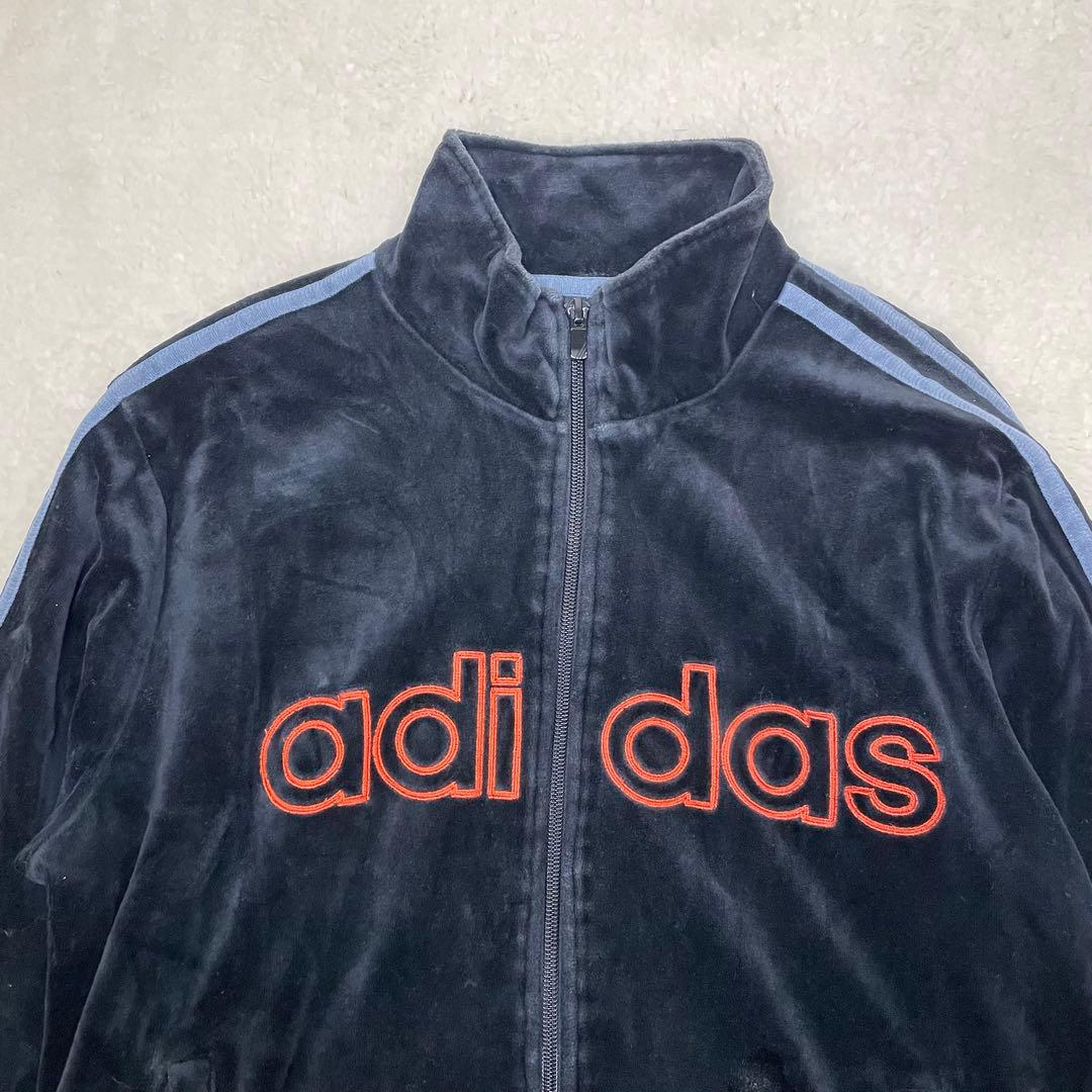 adidas ベロア ジャージ上下 セットアップ y2k archive 古着