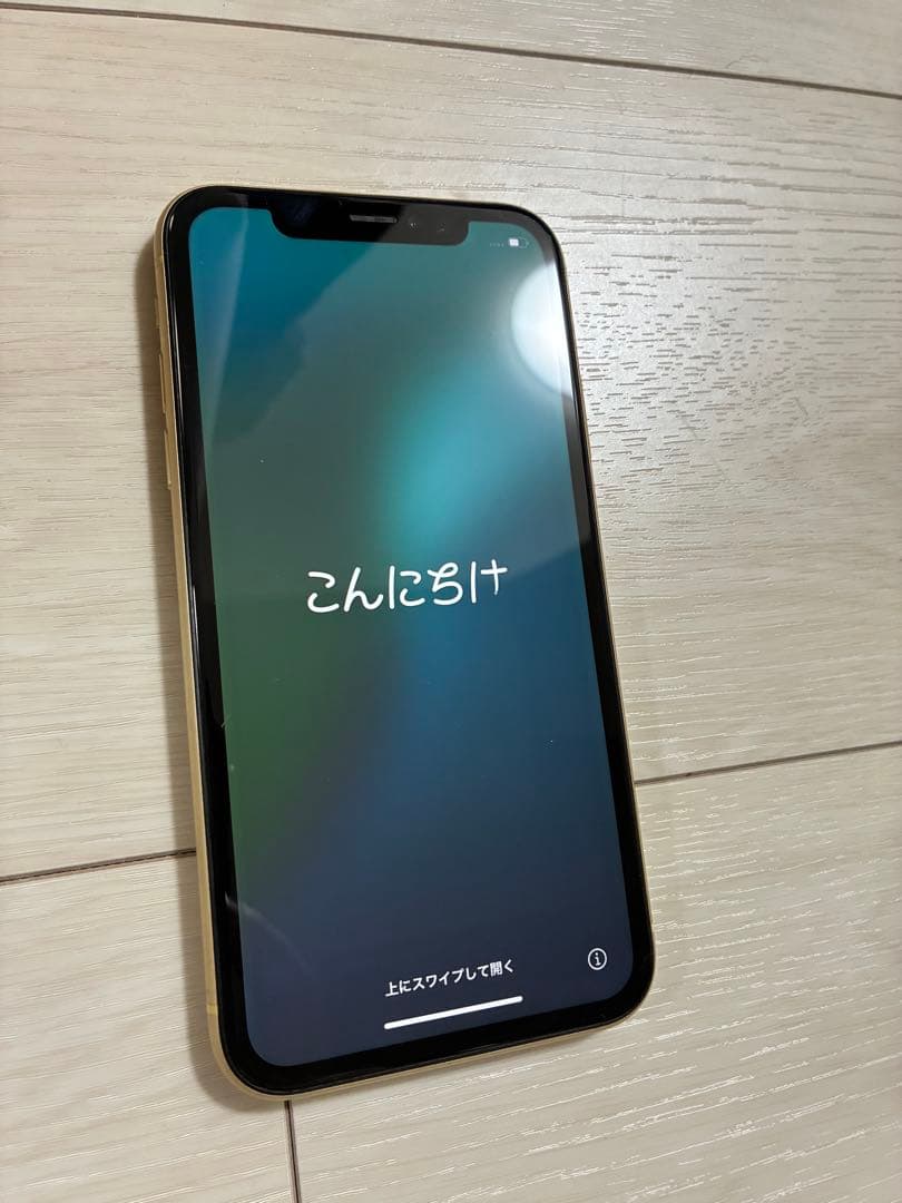 iPhoneXR 本体のみ 64GB イエロー