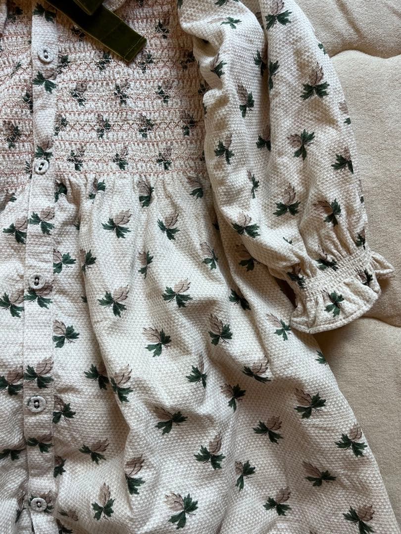 美品　bonjour diary ワンピース　8y