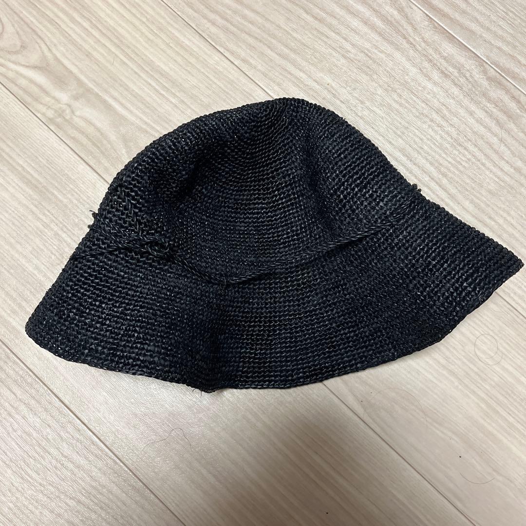 ヘレンカミンスキー ラフィア ハット プロヴァンス8 ブラック