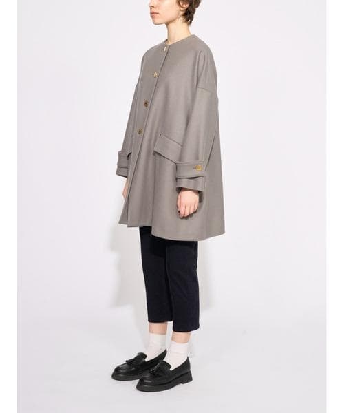 Mackintosh HUMBIE NO COLLAR COCOON コート 4