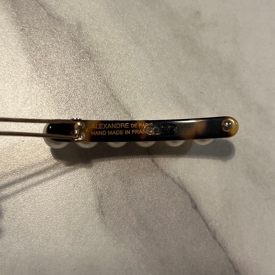 ALEXANDRE DE PARISアレクサンドルドゥパリ、パールボールピン