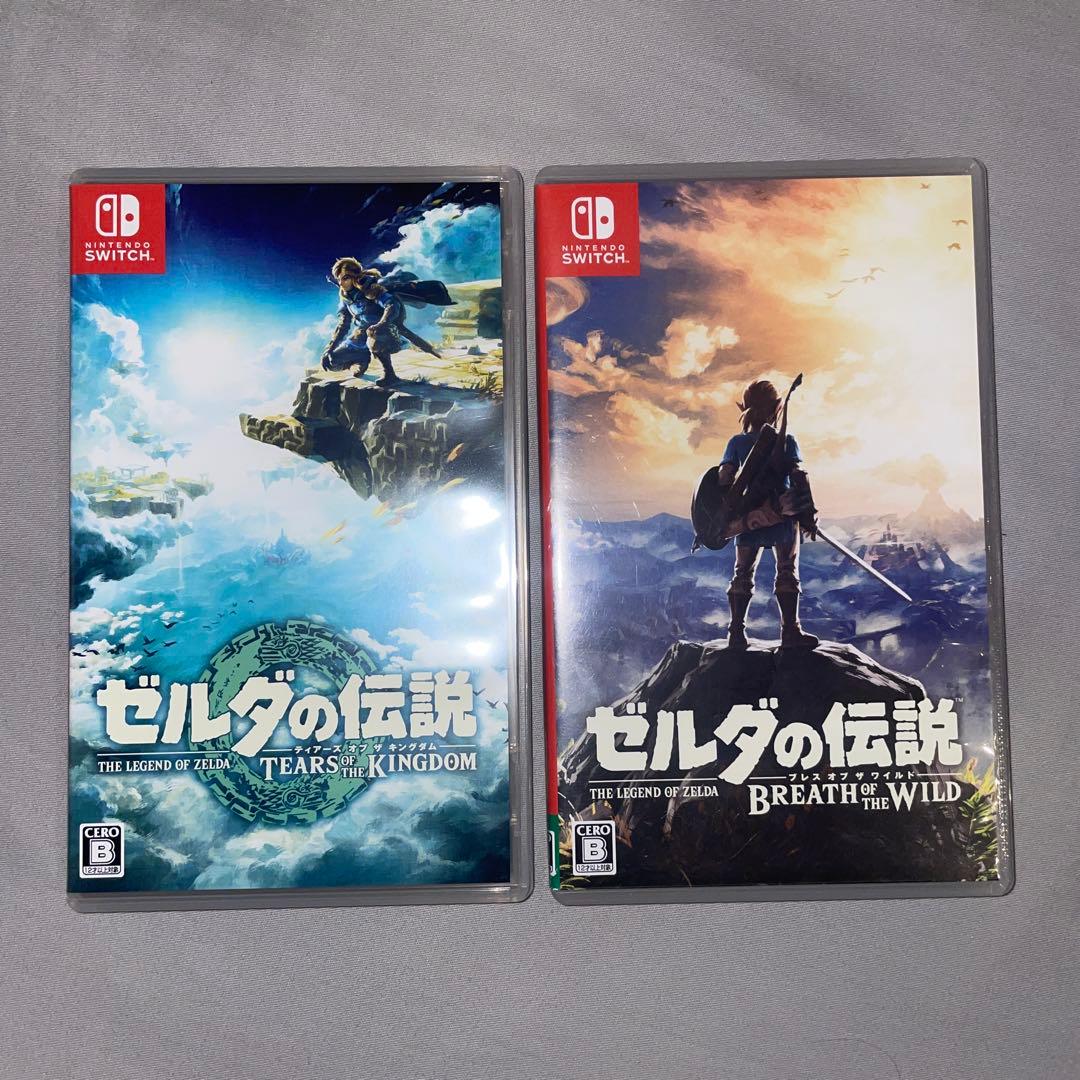 ゼルダの伝説 ティアーズ オブ ザ キングダム ブレスオブザワイルド セット