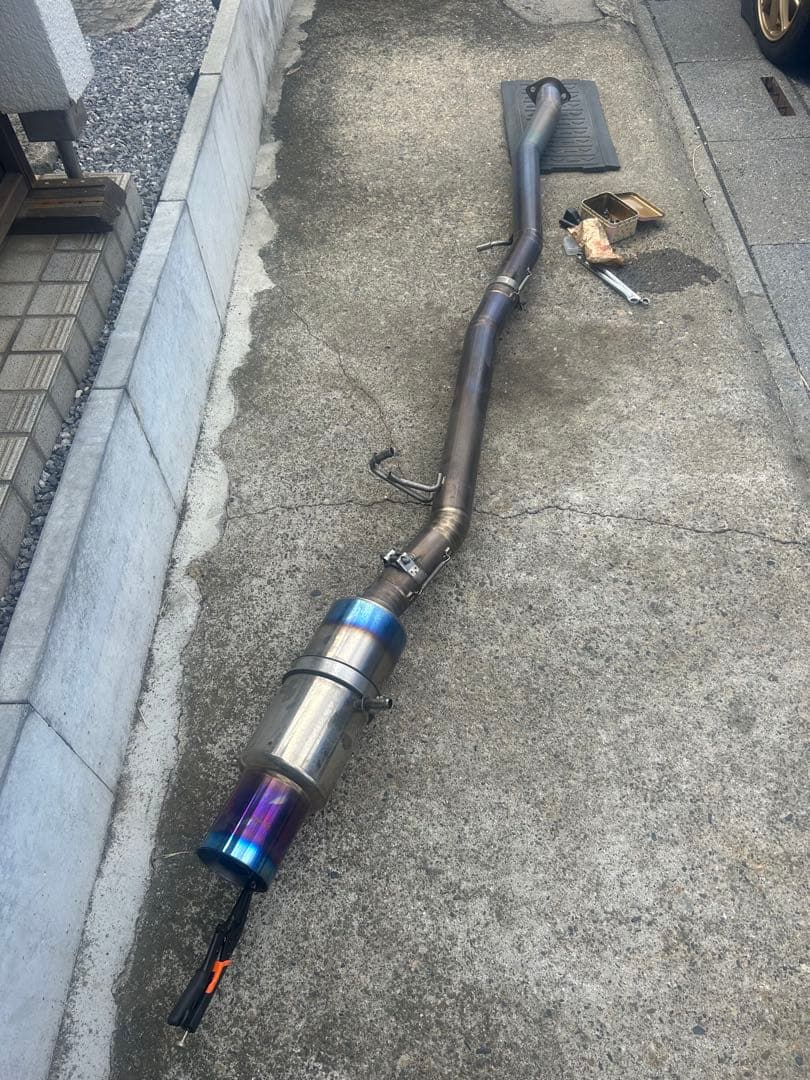 GDB 、RSEチタンマフラー 漢のマフラー　た