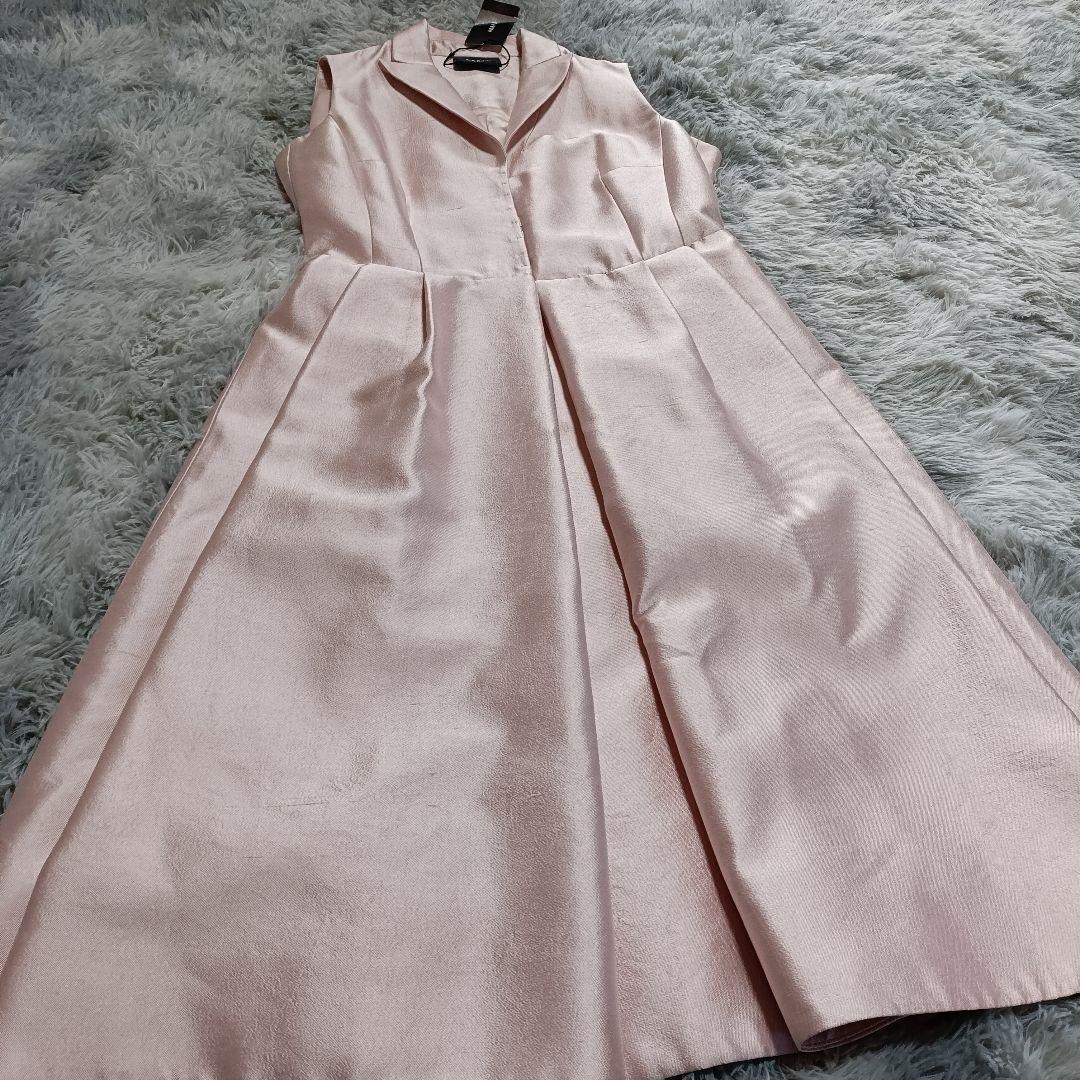 アクリス AKRIS ワンピース 皇室御用達 フォーマル 絹 シルク 訳あり