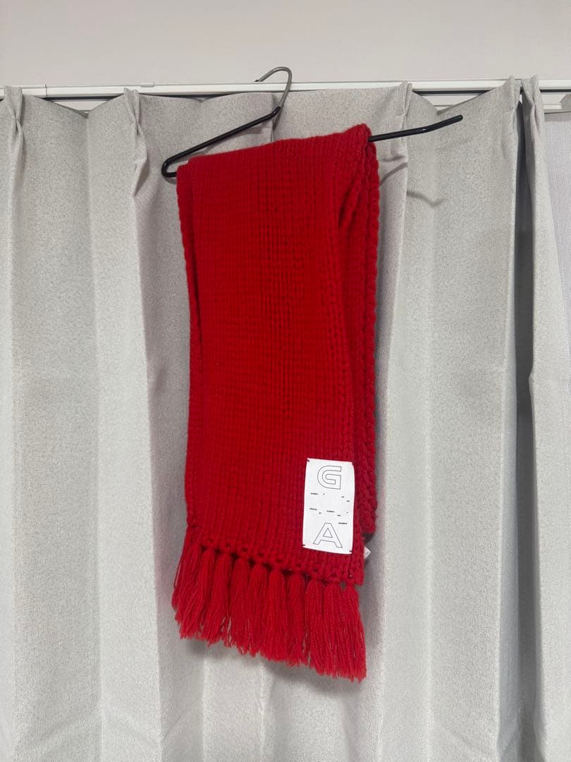 ま*】様 GADID ANONIEM OTTO / RED 赤 マフラー