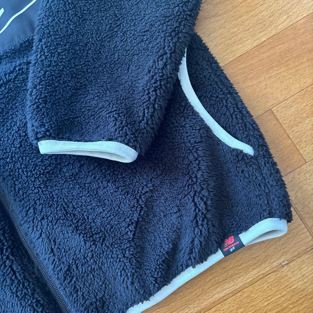 @@ ニューバランスゴルフ フルジップジャケット ボア フリース