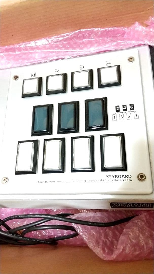 三和ボタン ビートマニア プレミアム コントローラー オムロン