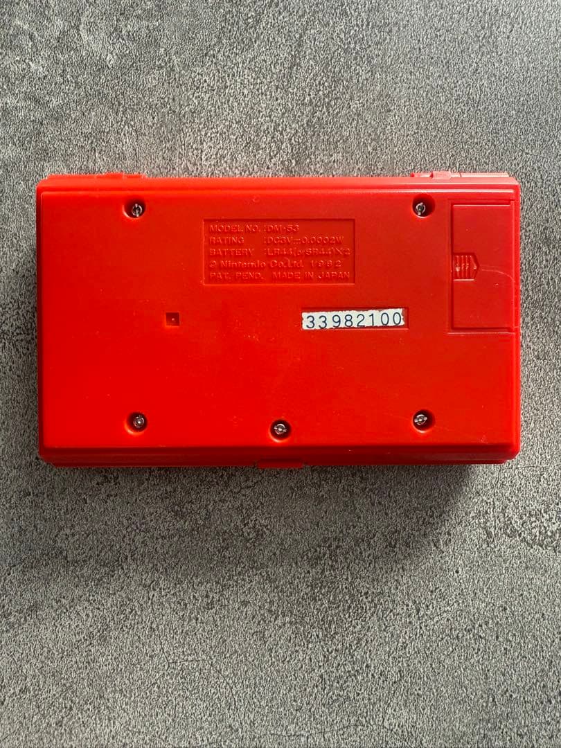 昭和レトロ　任天堂 ゲームウォッチ ミッキー&ドナルド箱 説明書付 アンティーク