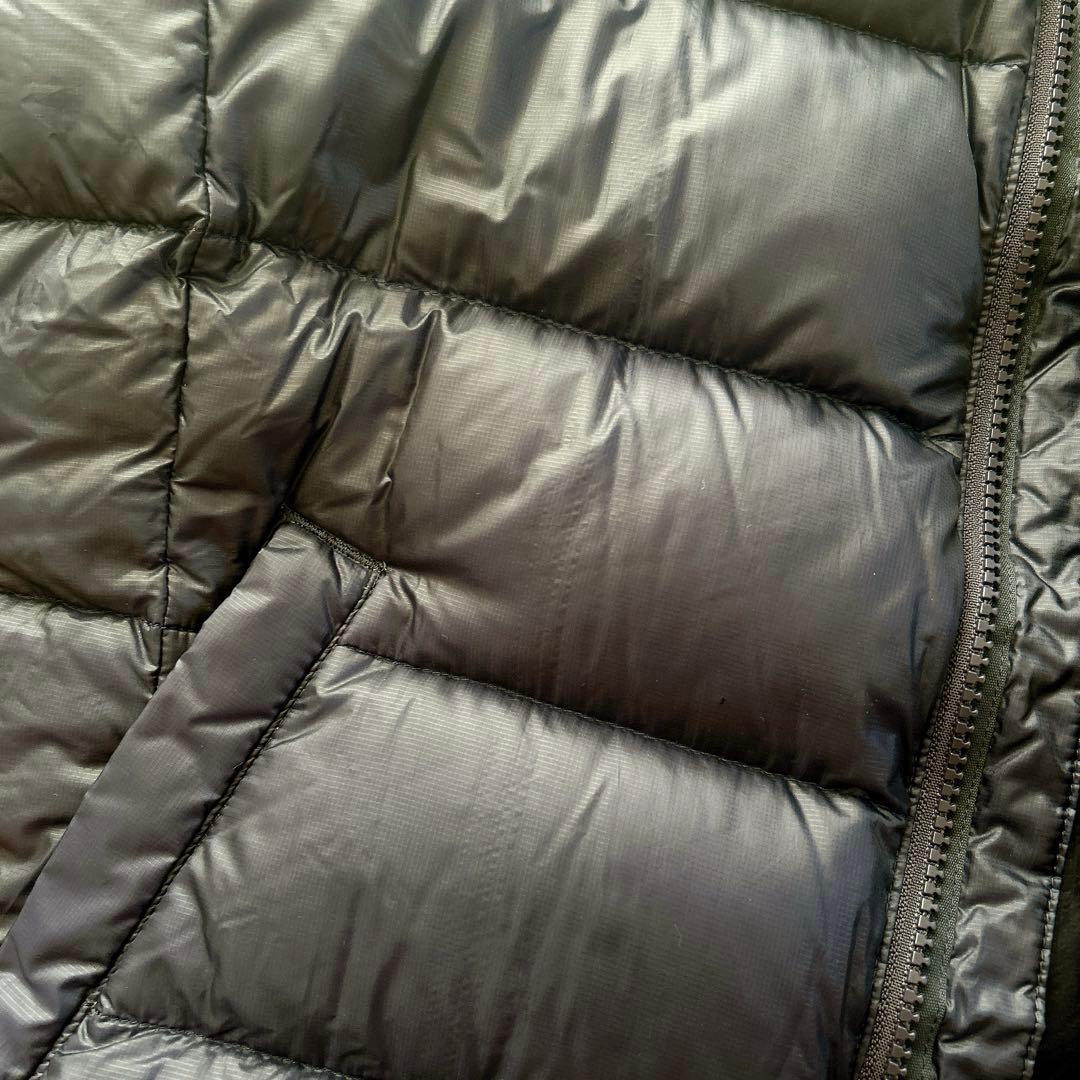 パーリーゲイツ　ダウン　ベスト　ジャケット　2way ロゴ　ネイビー　サイズ4