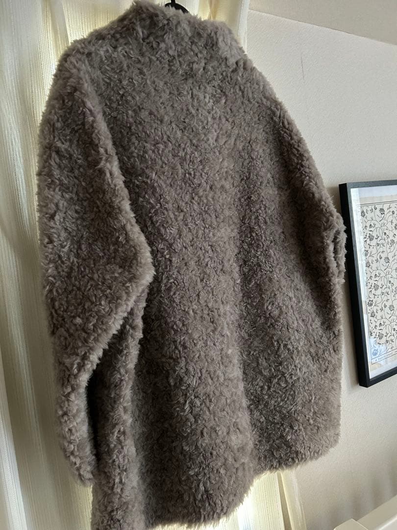 seven fairy ウール100%ムートンコート