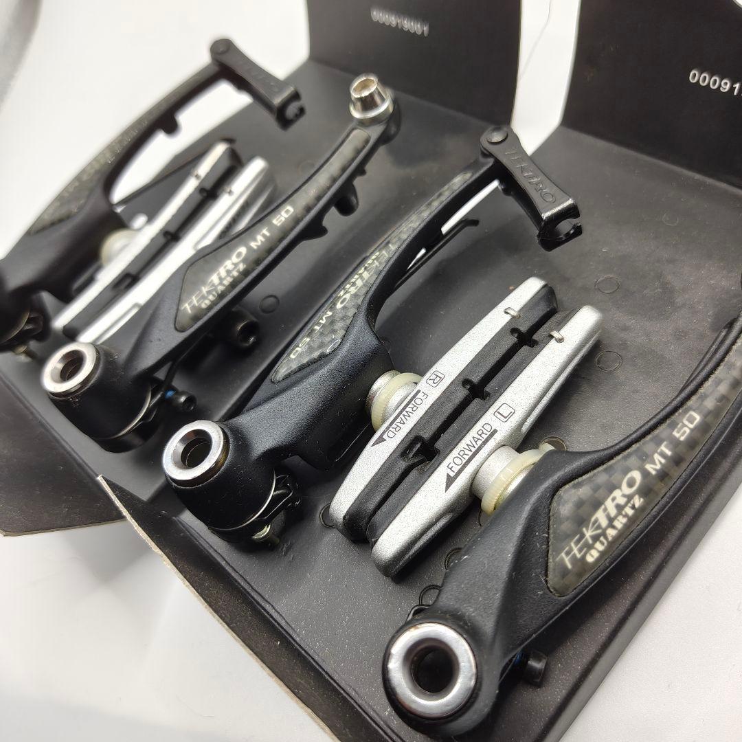 TEKTRO Vブレーキセット Carbon Eclipceレバー MT50