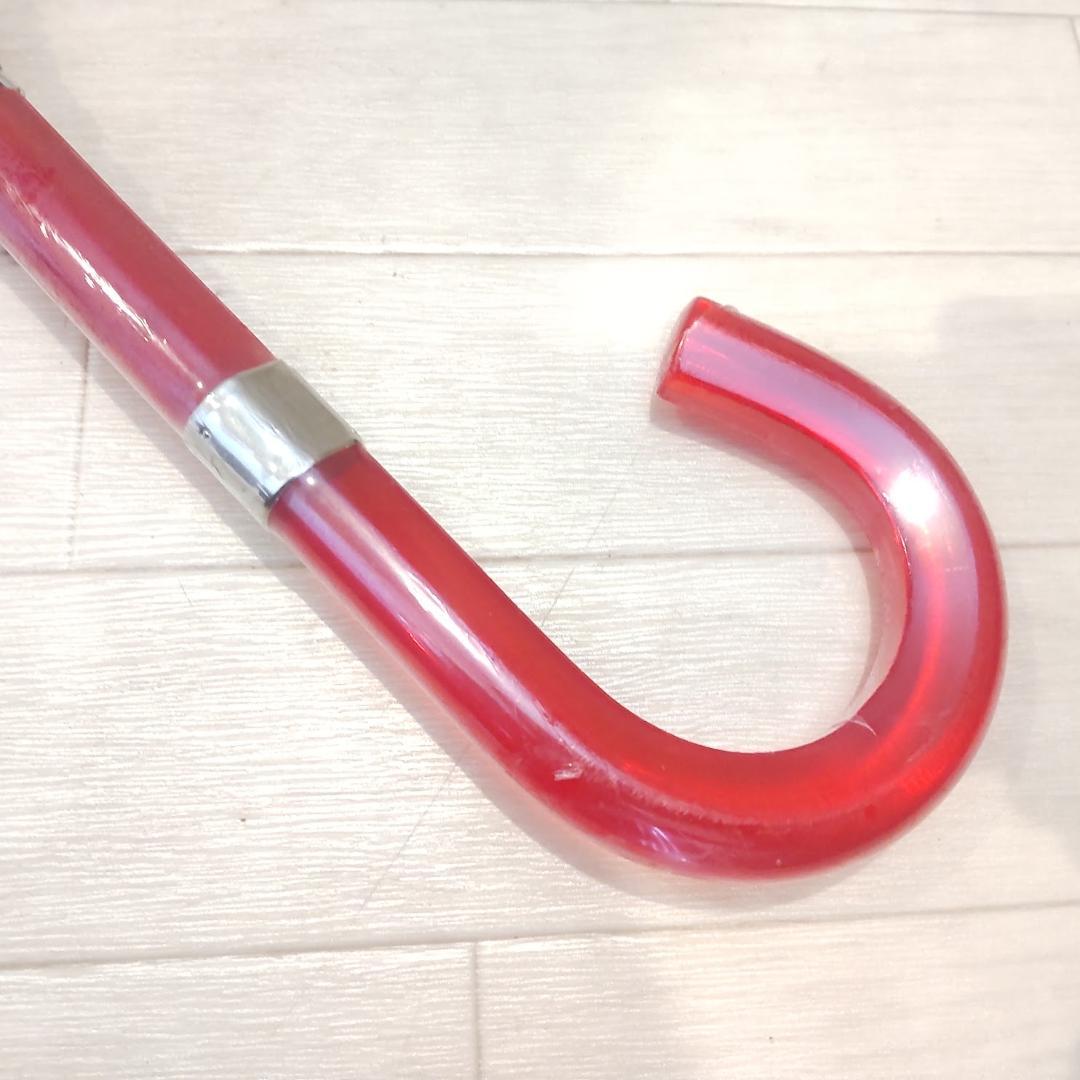 美品　CELINE セリーヌ　トリオンフ　マカダム総柄　晴雨兼用長傘　ピンク