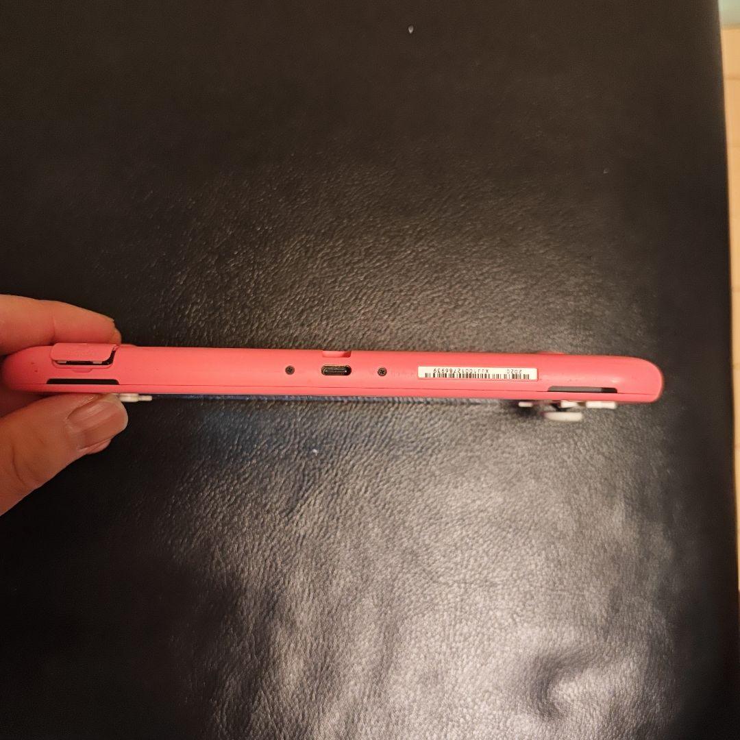 Nintendo Switch Lite ピンク本体キャリケース他スティック不良