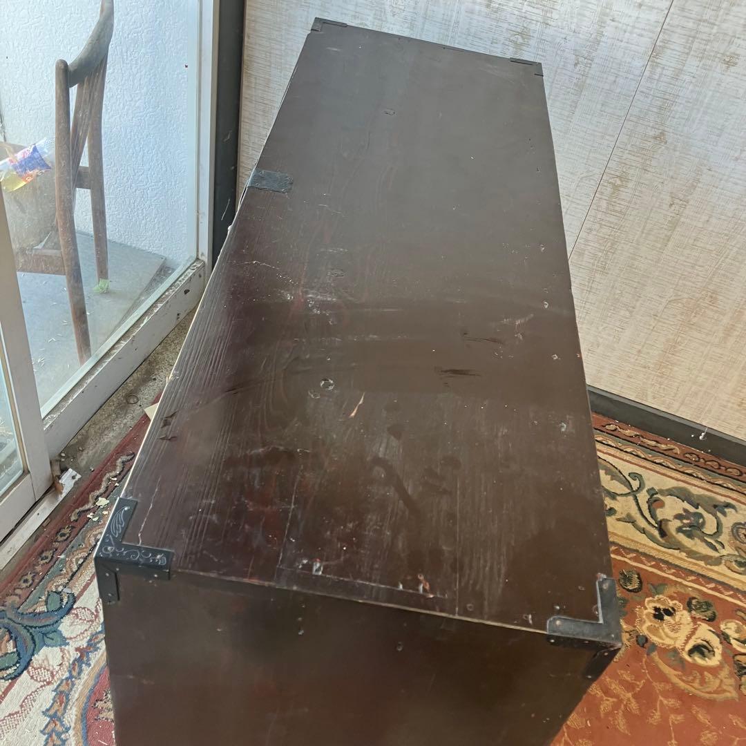 昭和レトロ 仙台箪笥 4段9杯 引き出し箪笥 和箪笥 ビンテージ 古家具